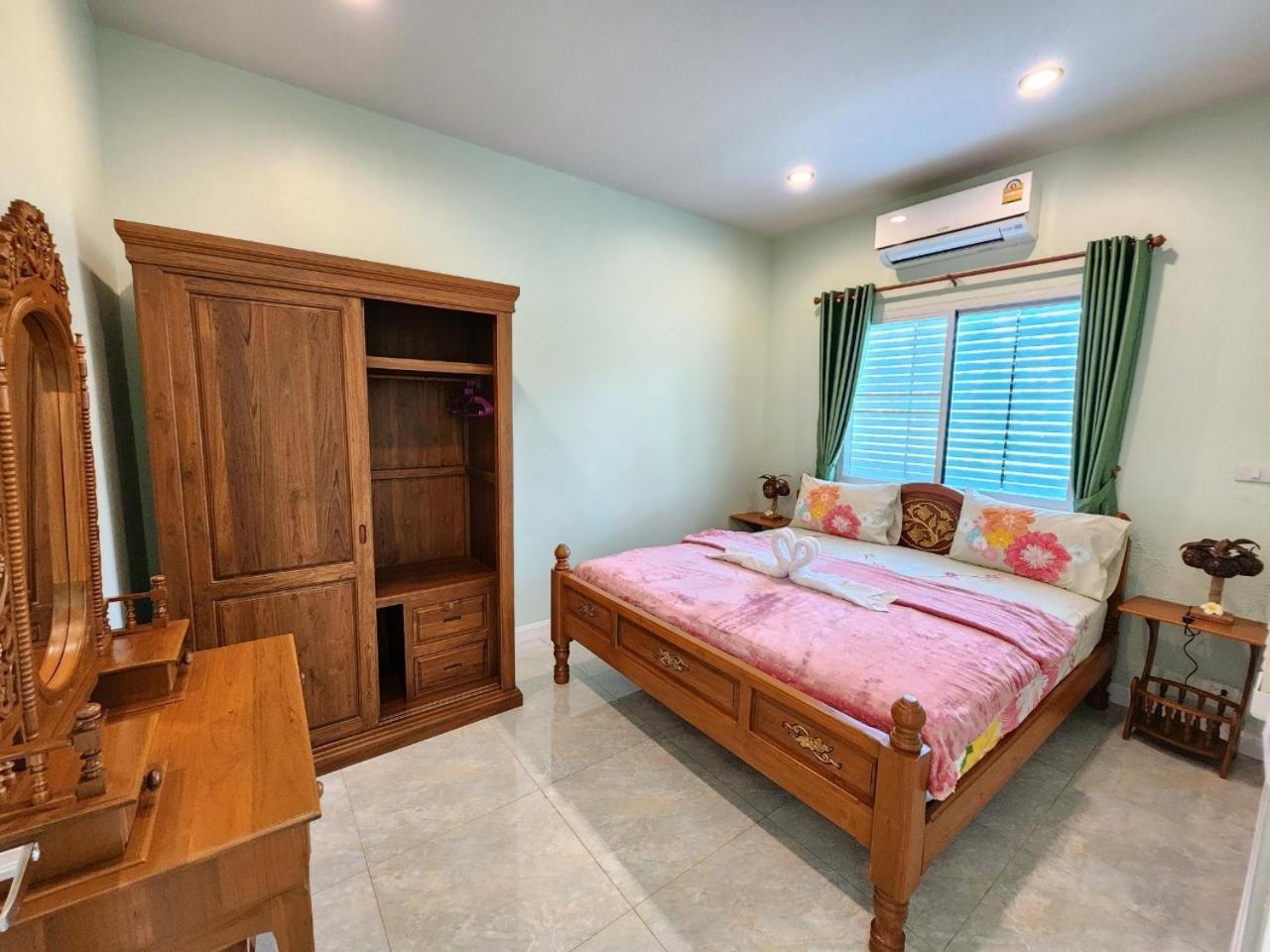 Blue Beach Bungalow Bang Saphan Noi Exterior foto